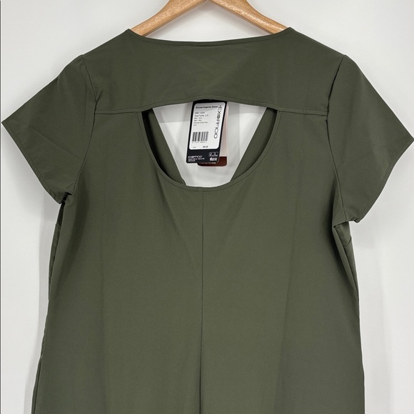 ExOfficio Kizmet Argenta Green Hiking Dress With Pockets Women’s Size Large NWT! - Picture 14 of 15